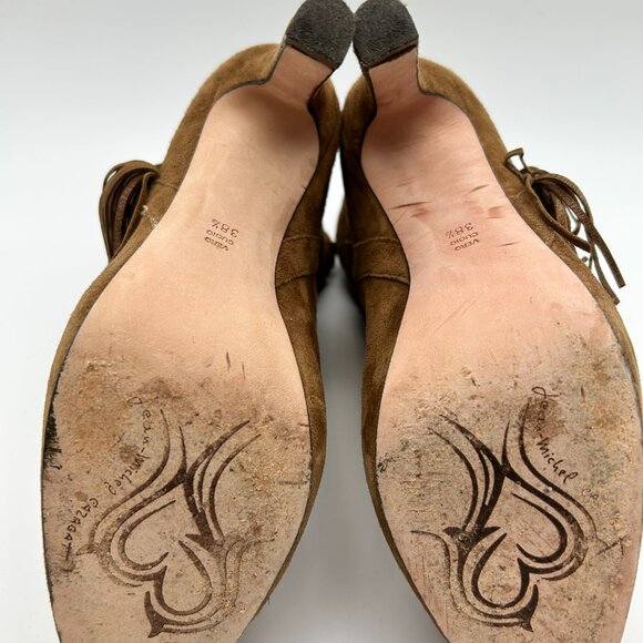 Jean-Michel Cazabat suede ankle boots size 38.5 - Picture 7 of 11